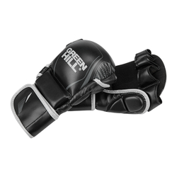 MMI-603GH Гибридные перчатки для MMA черно-серые