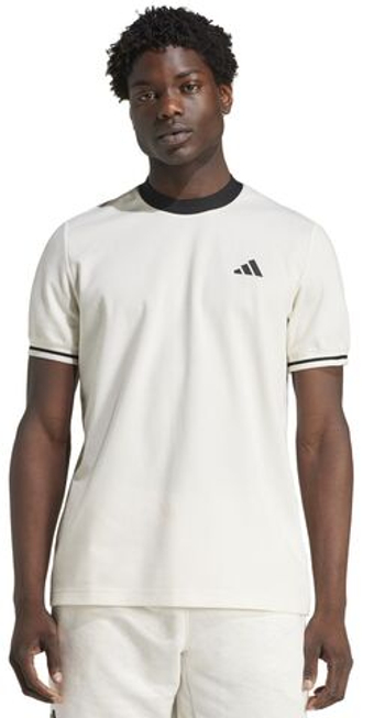 Мужская теннисная футболка Adidas Aeroready Heritage - белый