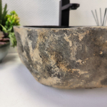 Раковина из речного камня RS-63852 (43*39*15) 0121