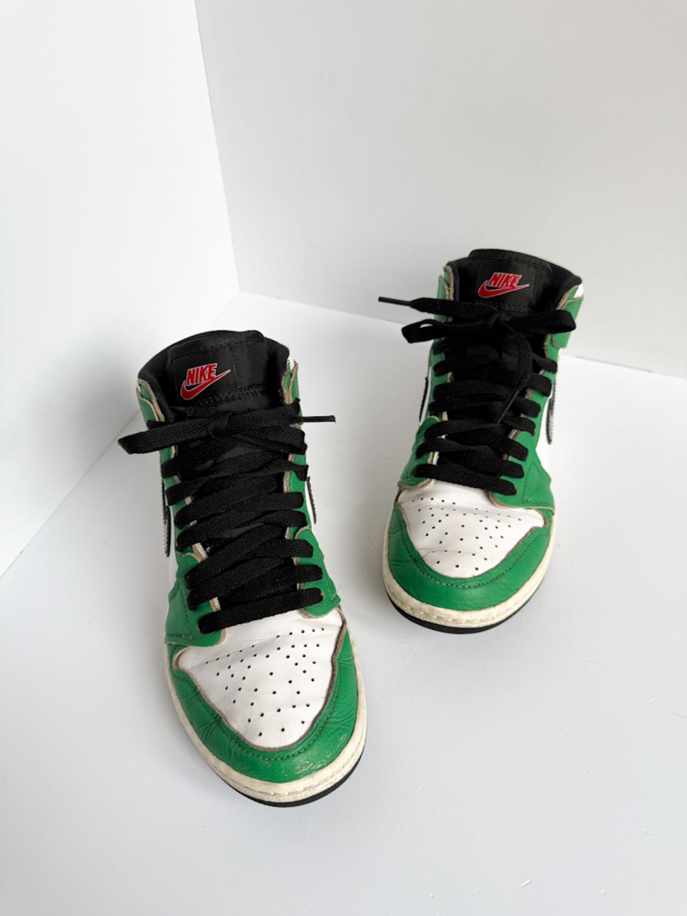 Кожаные кеды Nike Air Jordan, 35