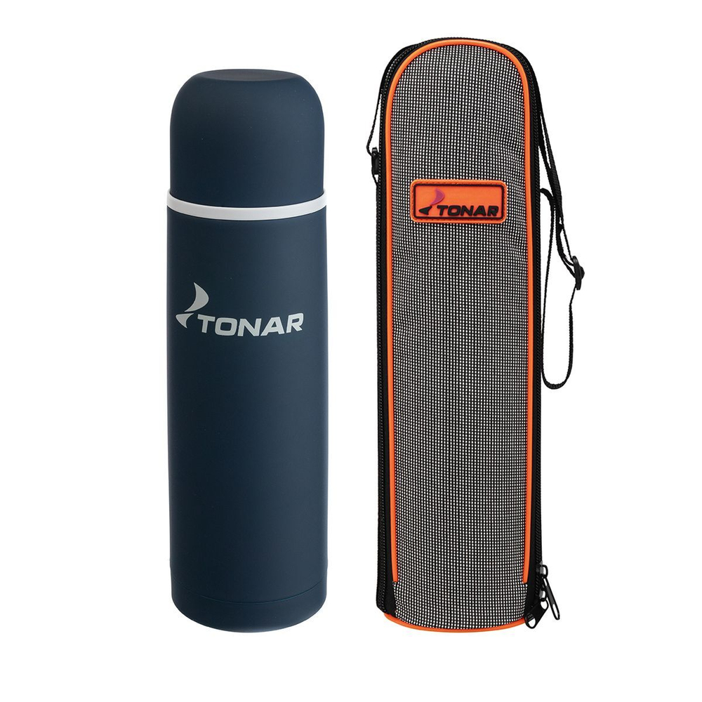 Термос TONAR (HS.TM-033C) 1000ML с ситечком (чехол)