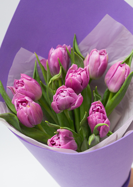 Букет из тюльпанов 8М S #5