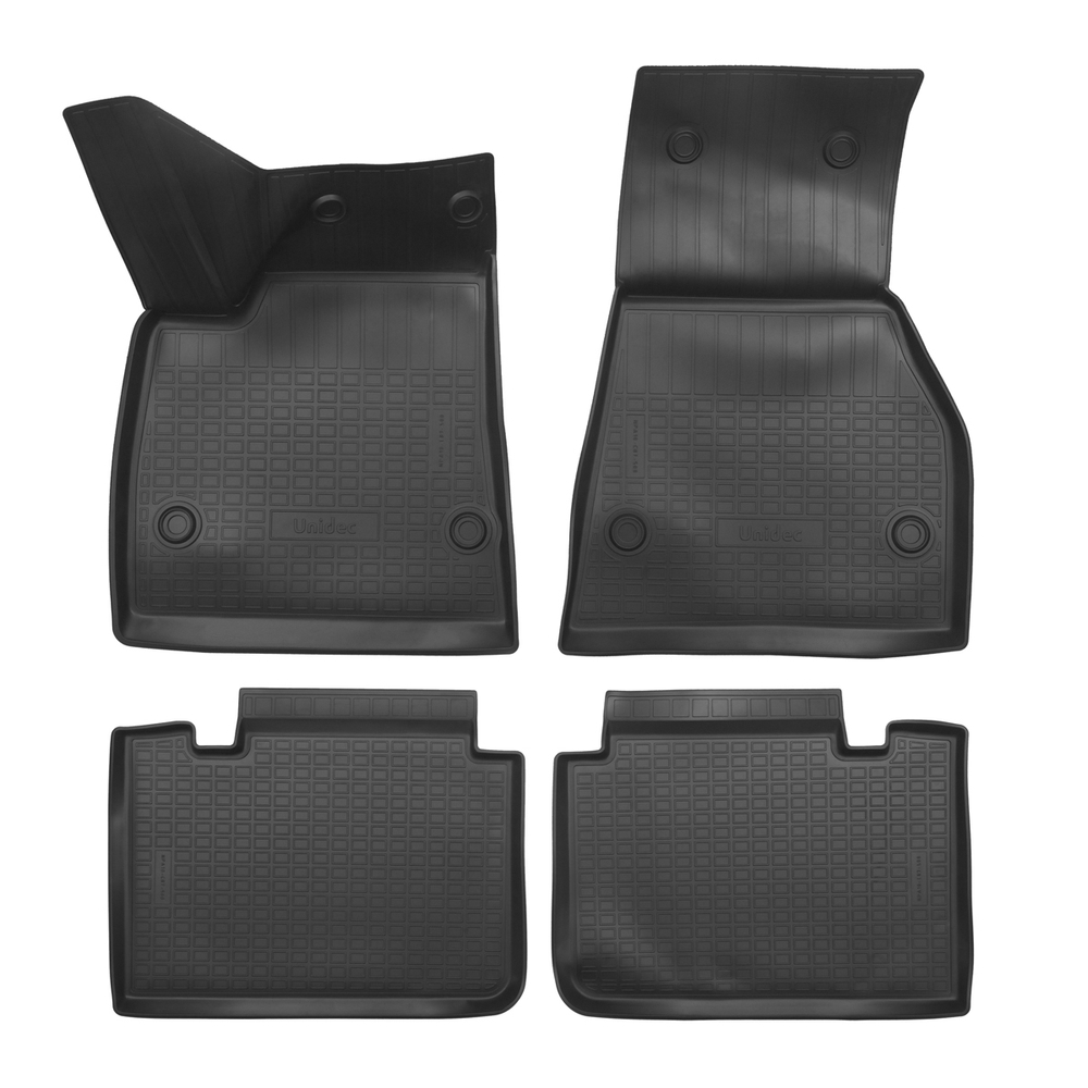 Ковры в салон Norplast/Unidec для Tesla Model S (2012-), Черный, арт.NPA10-C87-500