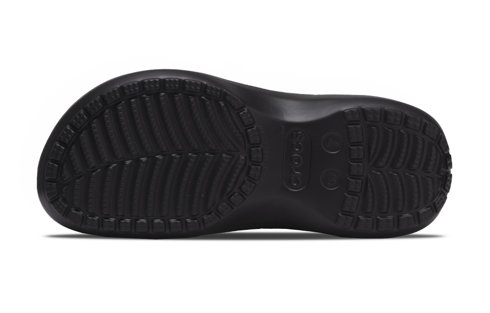 Crocs Classic Platform Clog Panda Eva (Женская размерная сетка)