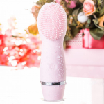 Розовый силиконовый массажер для лица ToyFa Yovee Gummy Peach 244002