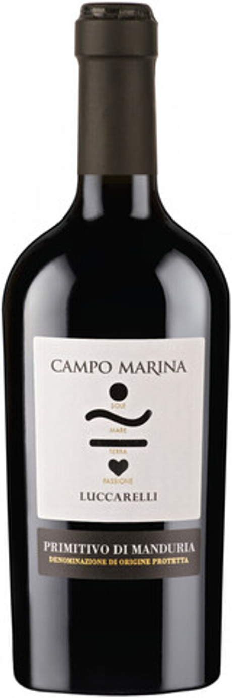 Примитиво ди Мандурия Пулия Кампо Марина Луккарелли п/сух крас 0,75 15% Луккарелли Италия