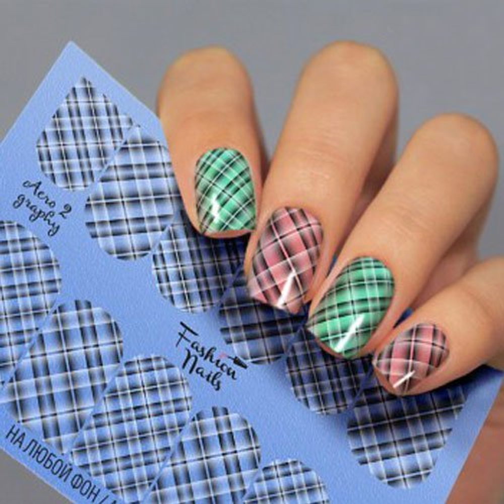 Слайдер-дизайн Fashion Nails Серия G № 2