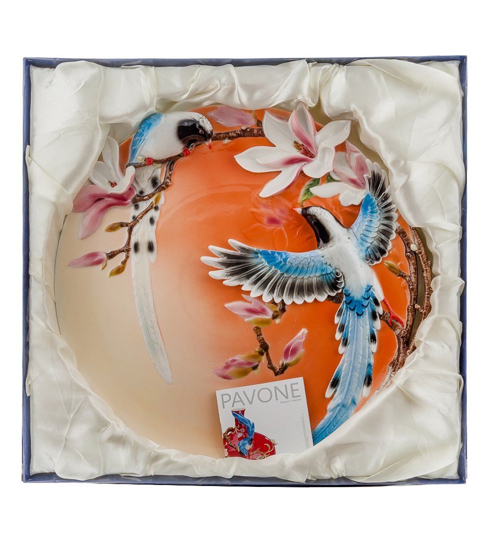 FM-48 Тарелка декор. «Весенние мотивы» (Pavone)