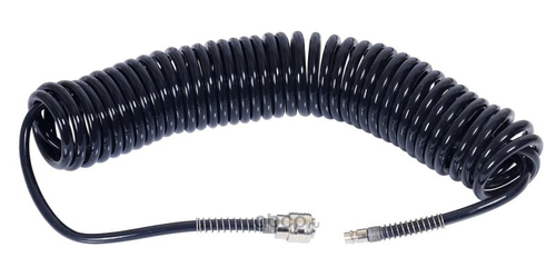 Шланг пневматический, спиральный 1/4F - 1/4M 15 м (АВТОDЕЛО)