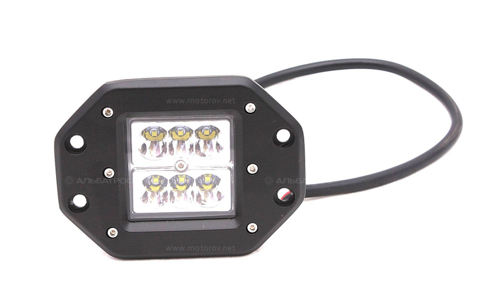 Светодиодная фара Dreamar 24 Вт, 6 диодов, 1500 Лм