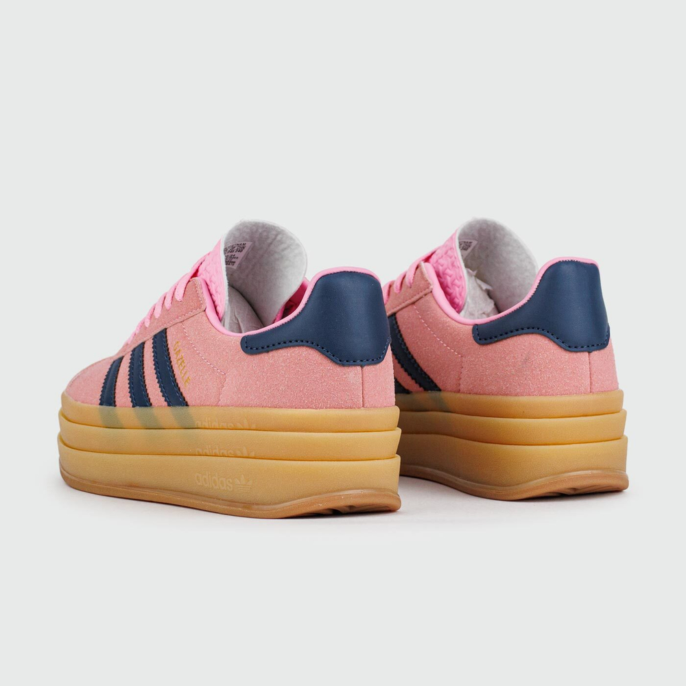 Кроссовки Adidas Gazelle Bold Pink / Blue Wmns
