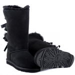Угги Bailey Bow Tall Black