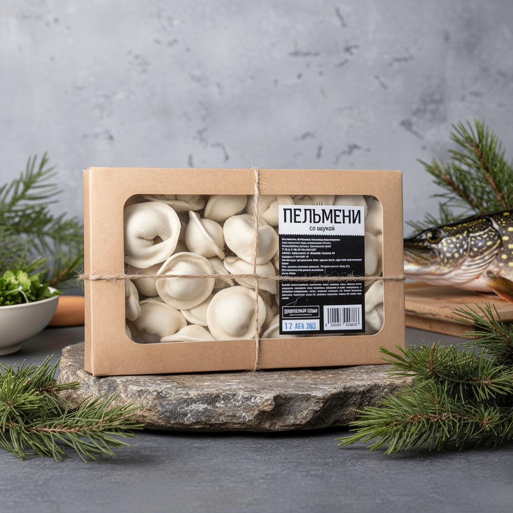 Пельмени со щукой 500 г