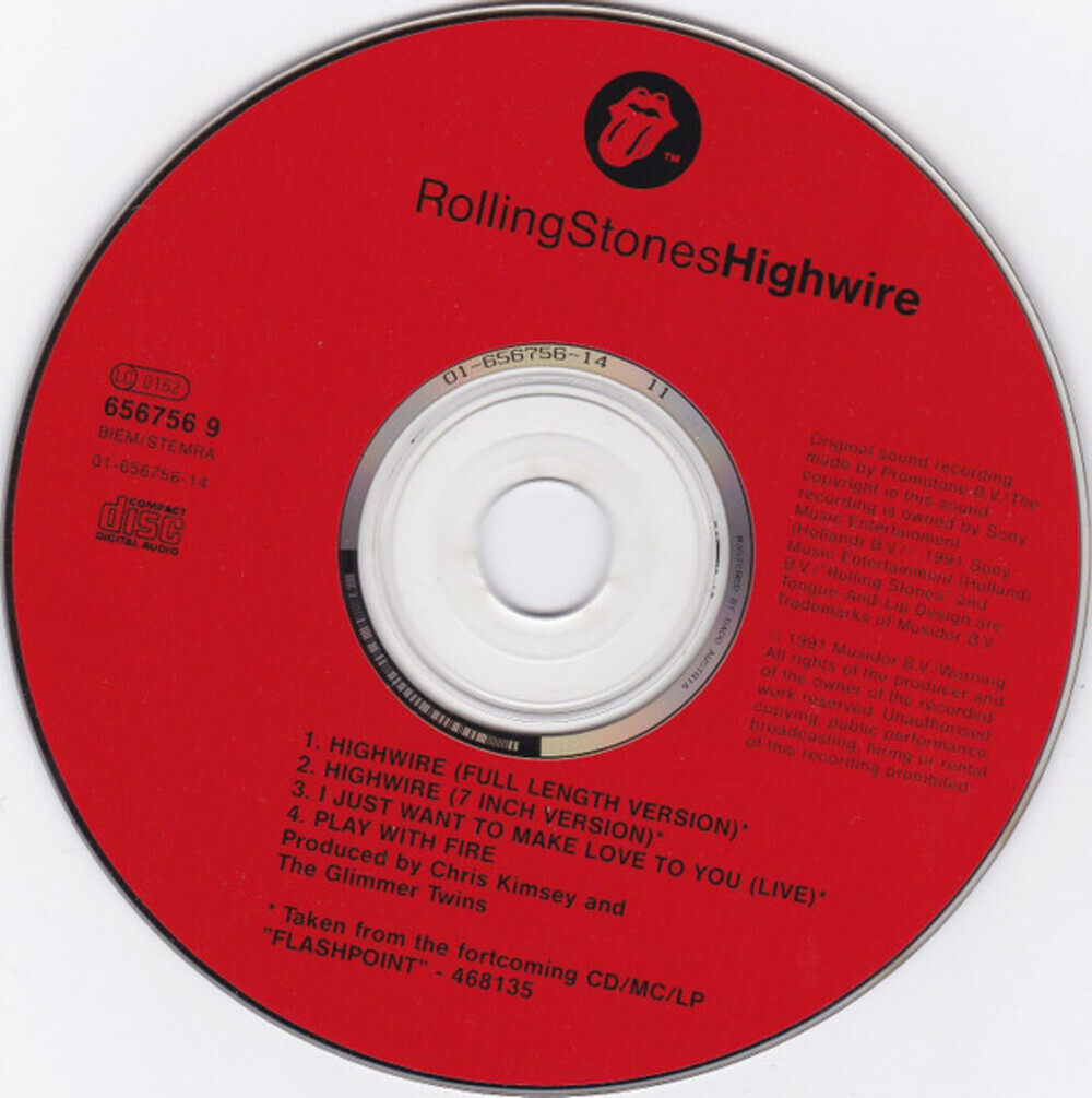 The Rolling Stones / Highwire (CD Single)