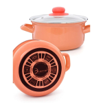 Кастрюля эм 2л цил Абрикосовая ИНДУКЦИЯ ЭТ-72701 Эстет