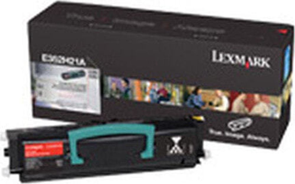 Картридж тонерный Подлинный Черный Lexmark E350H80G 1 шт
