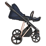 Детская коляска Roan Sol Luxury 2 в 1 RSL/4047 Mystic Blue/Rose Gold