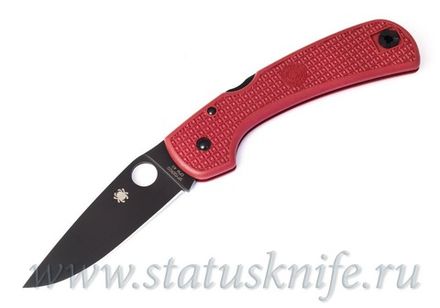 Нож Spyderco Goddard Red FRN 4V Blade Exclusive C16FPRDBK