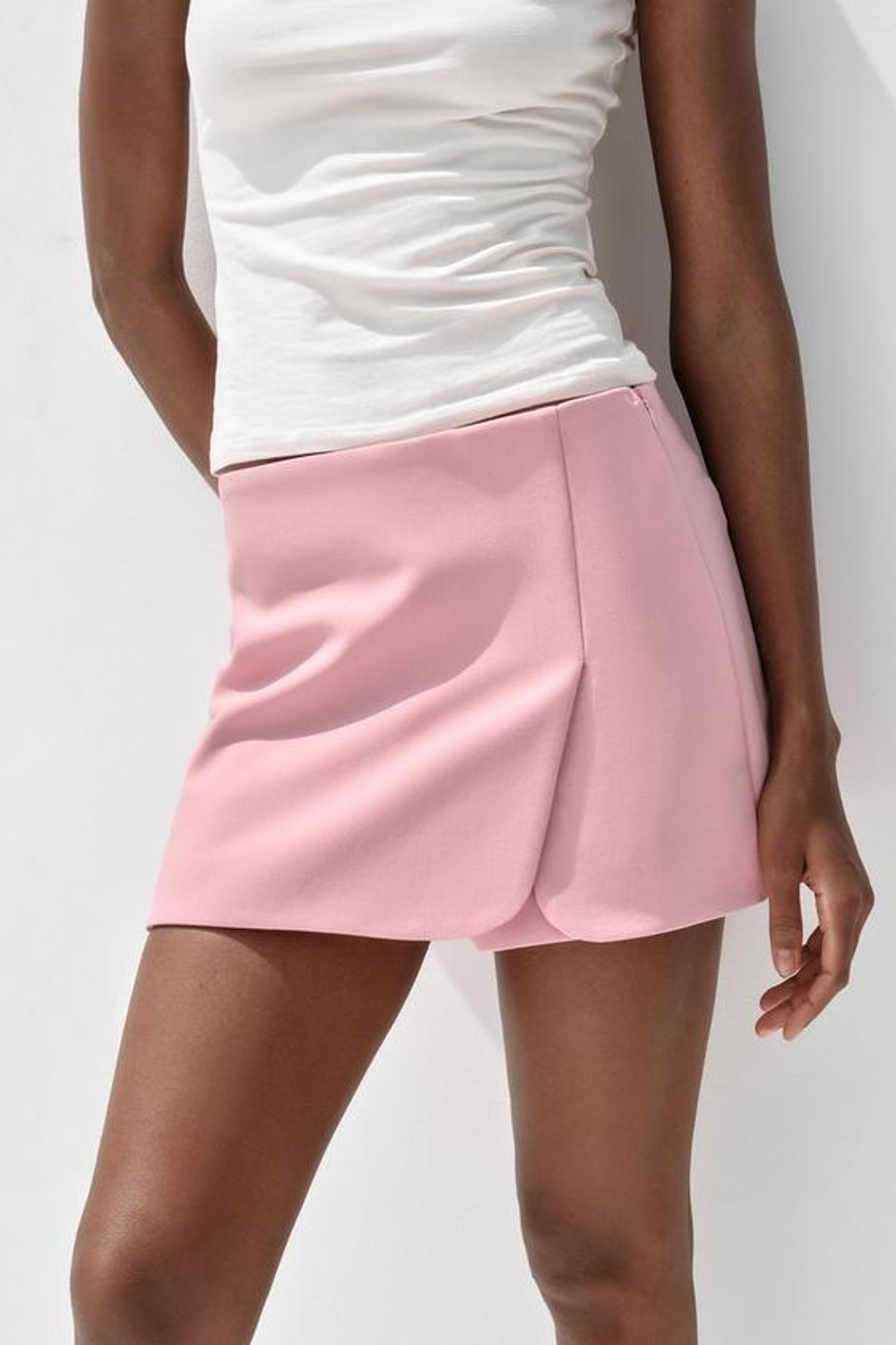 ZARA ЮБКА-ШОРТЫ, РОЗОВЫЙ