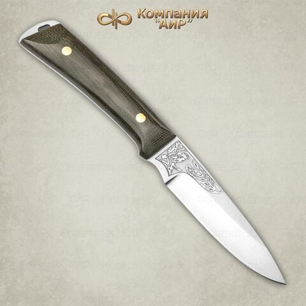 Нож АиР Снегирь ЦМ 95х18 текстолит