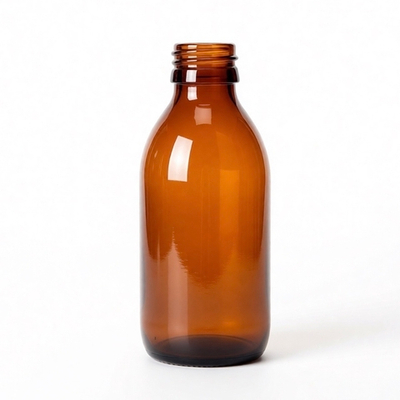 Флакон стекло 200 мл (28) коричневый сироп