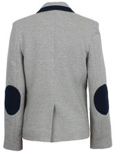 Клубный пиджак светло-серого цвета  REMIX