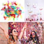 Конфетти «Прямоугольники цветные» 18 г, бумага