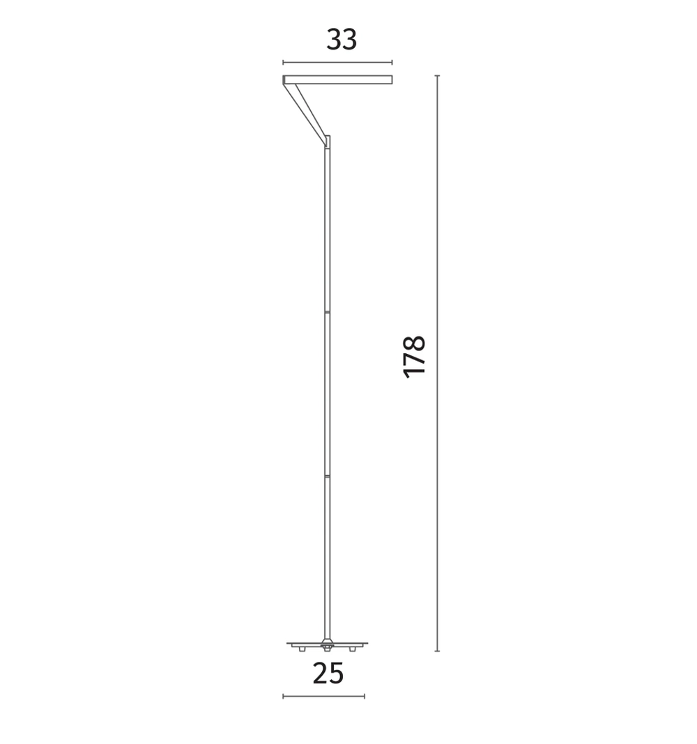 Торшер Divinare SOLE 3234/06 PN-1