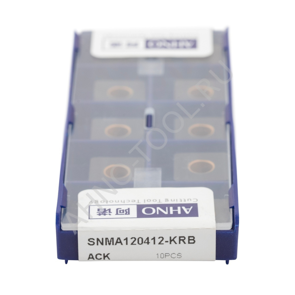 Пластина твердосплавная ISO SNMA120412-KRB ACK20E AHNO по чугуну, получистовая