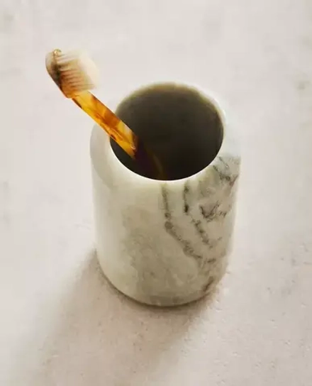 ZARA HOME МРАМОРНЫЙ ДЕРЖАТЕЛЬ ДЛЯ ЗУБНЫХ ЩЕТОК, ЗЕЛЕНЫЙ