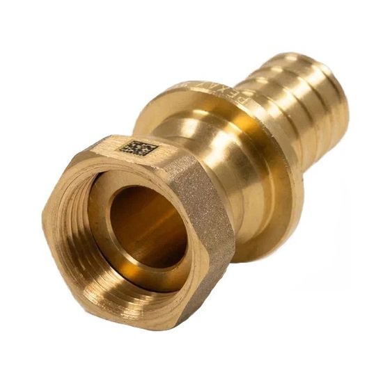 Переходник Рехау 20-G 3/4" MX с накидной гайкой латунь (11096891001)
