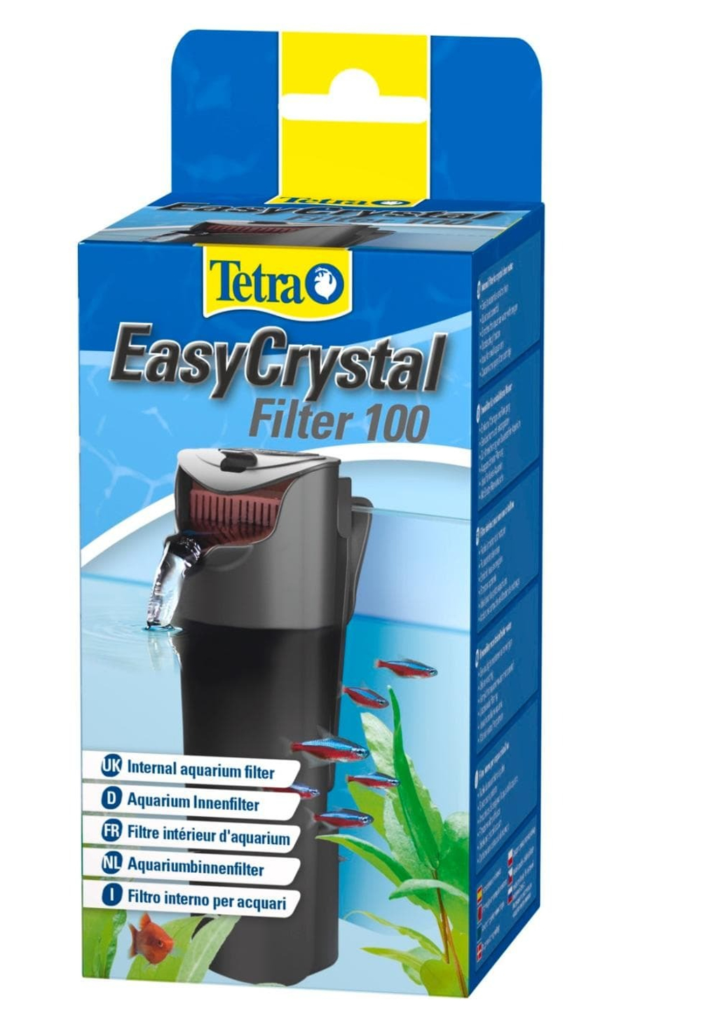 EasyCrystal Filter 100 фильтр внутренний Tetra для аквариумов 5-15л, 90л/ч