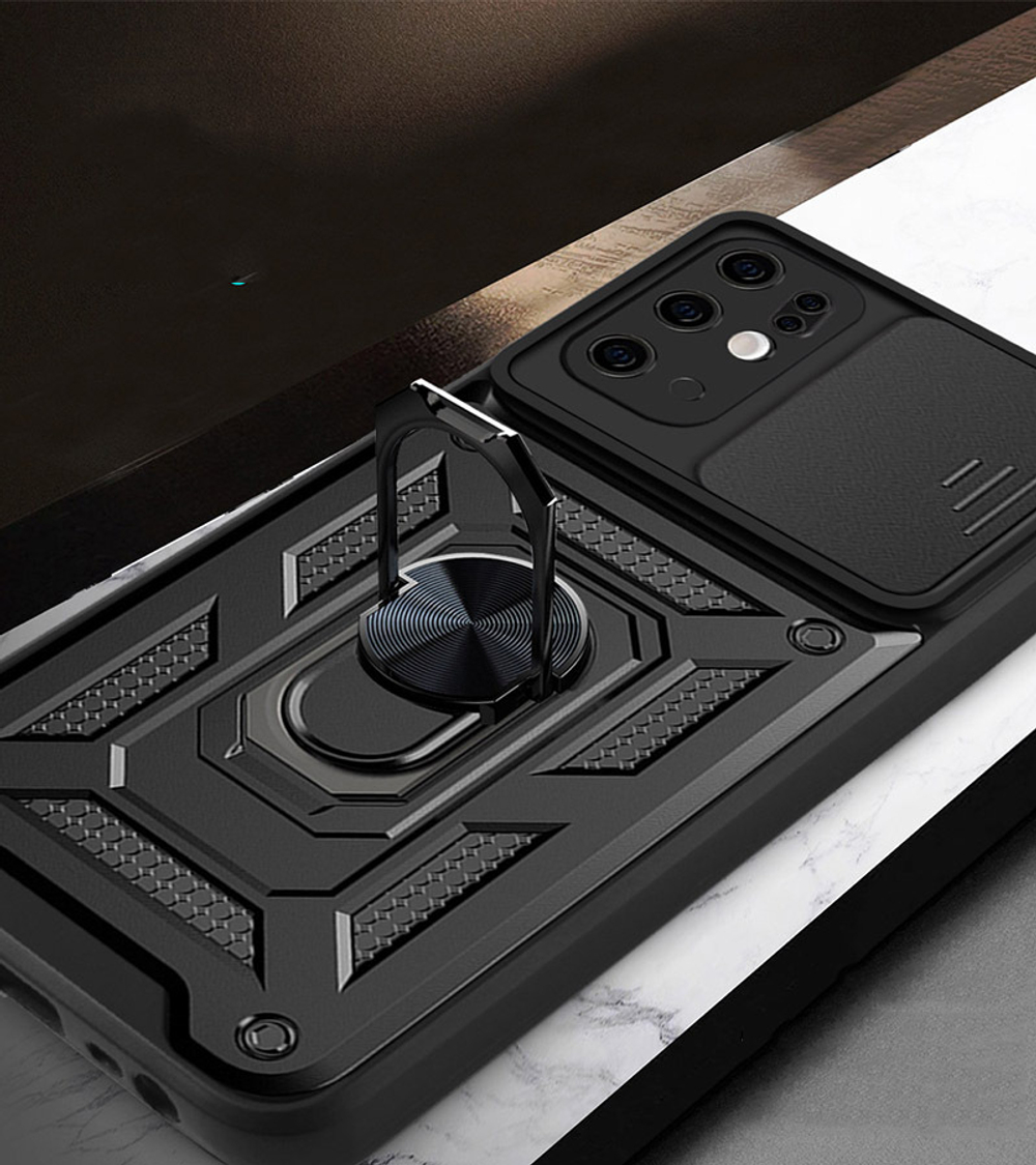 Чехол с кольцом Bumper Case для Samsung Galaxy S20+