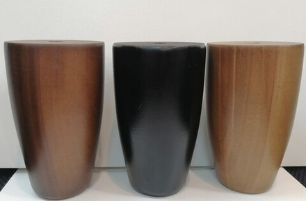 Опора деревянная конус бочонок венге h120