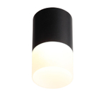 ST100.402.10 Светильник потолочный Черный LED 1*10W 3000K 780Lm Ra&gt;80 120° D78xH135 170-240VV Накладные светильники