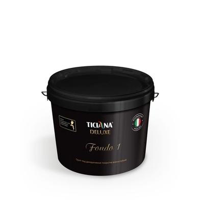 Грунт под декоративное покрытие база "С" влагостойкий 2.5л. Fondo 1 (TICIANA DELUXE)