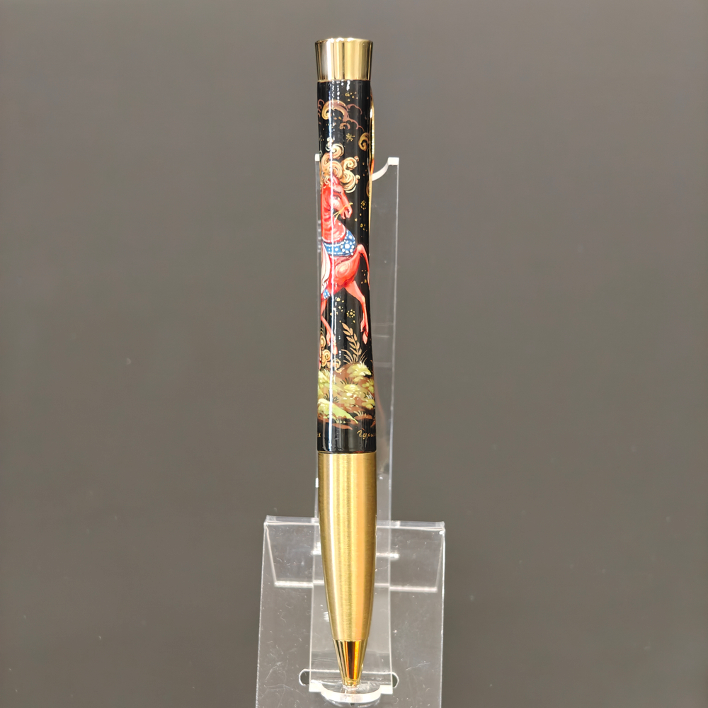 Ручка Parker Urban с ручной росписью "Сказочный конь" в футляре