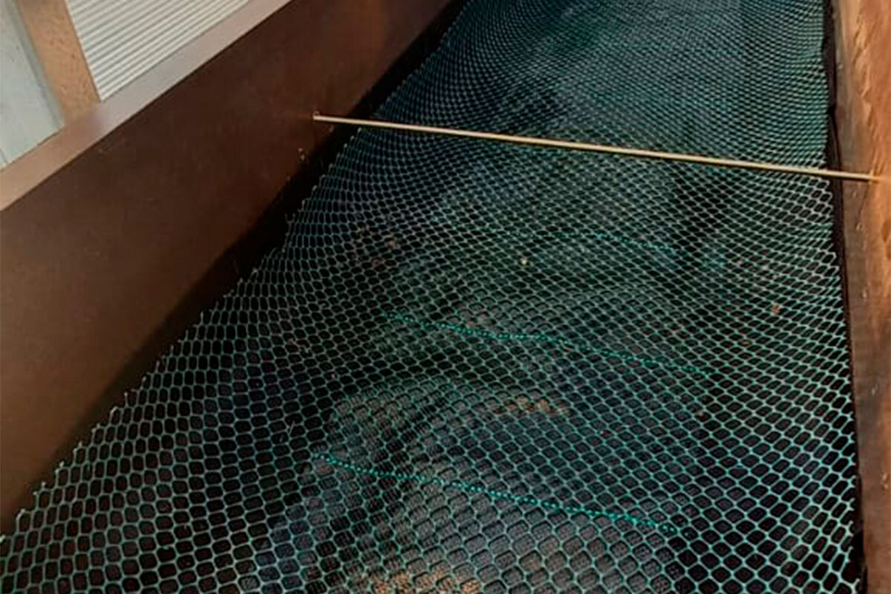 Доска грядочная Holzhof 300*30*2950мм, тиснение 3D