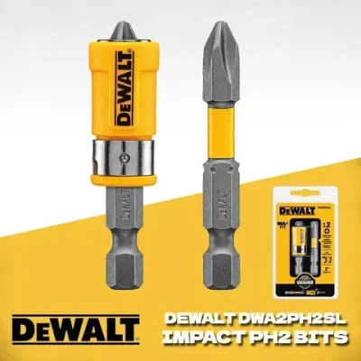 DEWALT DWA2PH2SL MAXFIT Phillips Комплект ударного привода Комплект вращающегося магнитного долота Инструменты DEWALT