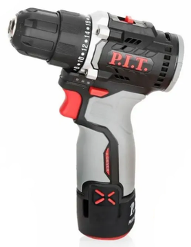 Аккумуляторный шуруповерт "PIT" PBM12K-10B/2 X-Driver