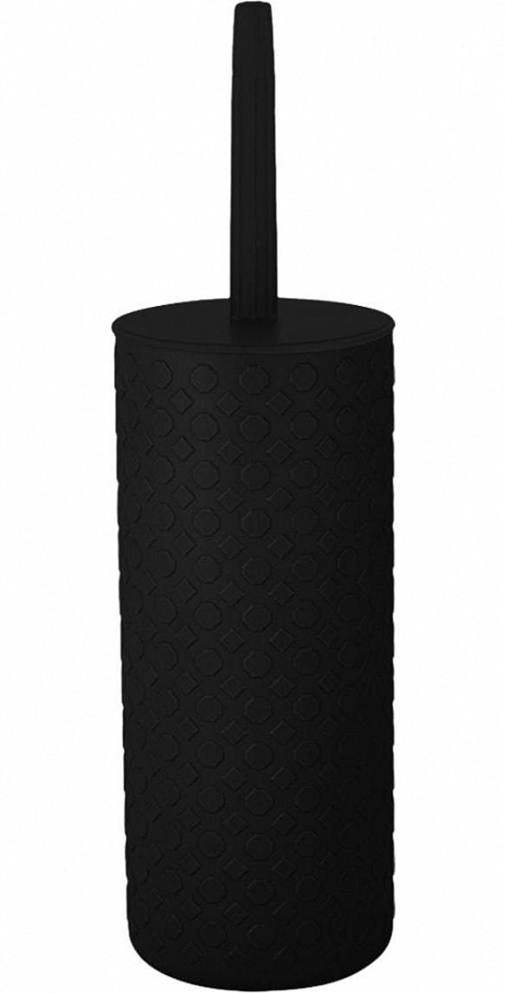 "BLACK" Ерш закрытый 10х10х35,5см, цв.черный