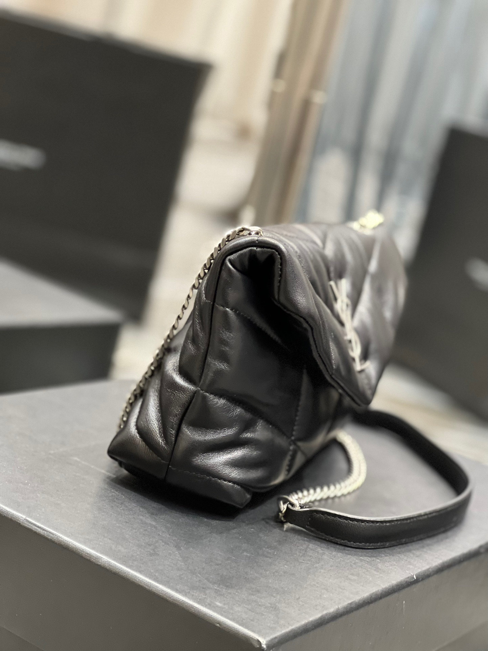 Saint Laurent Loulou Puffer Bag 23 cm