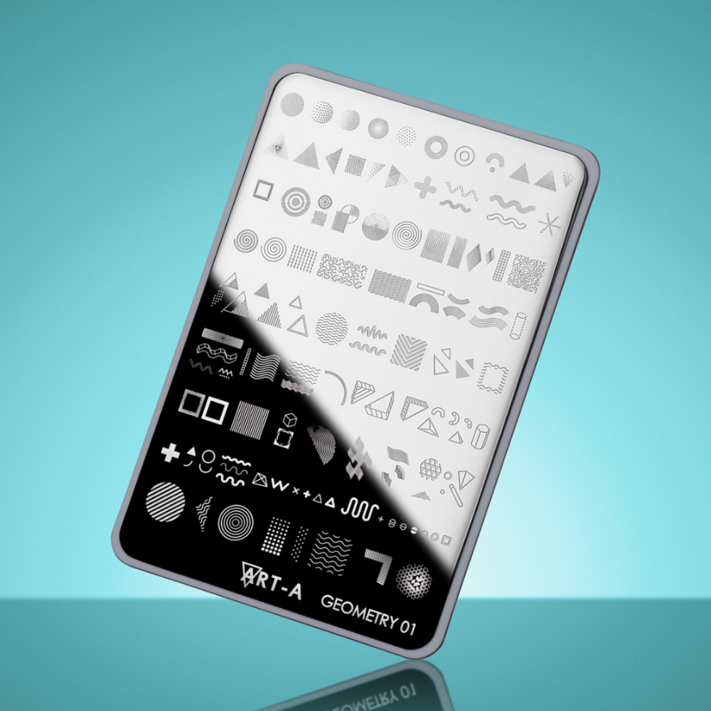 Пластина для стемпинга Art-A MAX Geometry 01