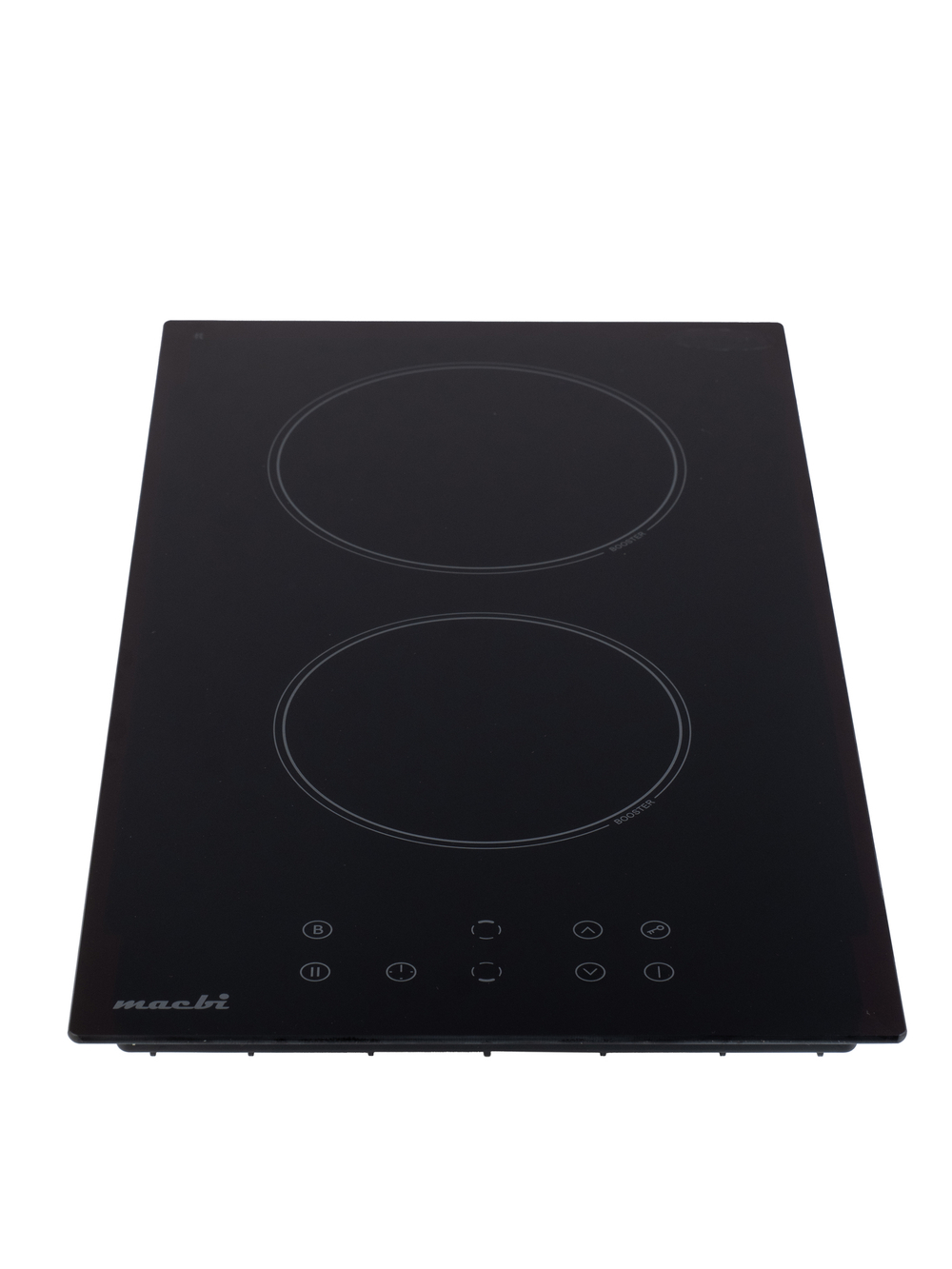 Индукционная варочная панель MACBI GK-ID303610EB-P, «Домино» 30 см, 2 конфорки, 3600 Вт, черное стекло KANGER, слайдеры, Booster, кабель с вилкой