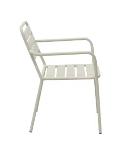 "Дионис" стул стальной, цвет бежевый