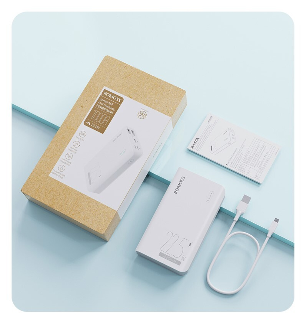 Внешний аккумулятор Romoss Sense 4SF 10000 mAh