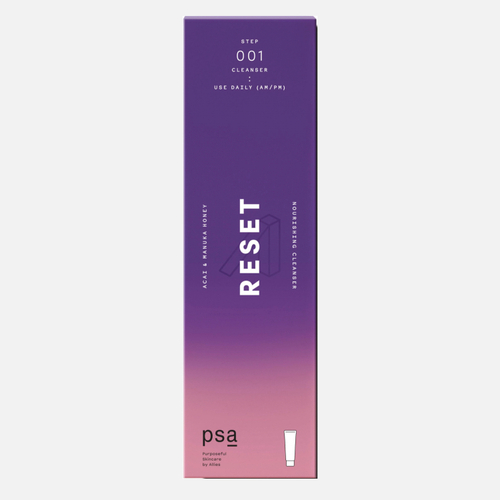 PSA RESET Acai & Manuka Honey Nourishing Cleanser Восстанавливающее очищающее средство с ягодами асаи и медом манука, 100 мл