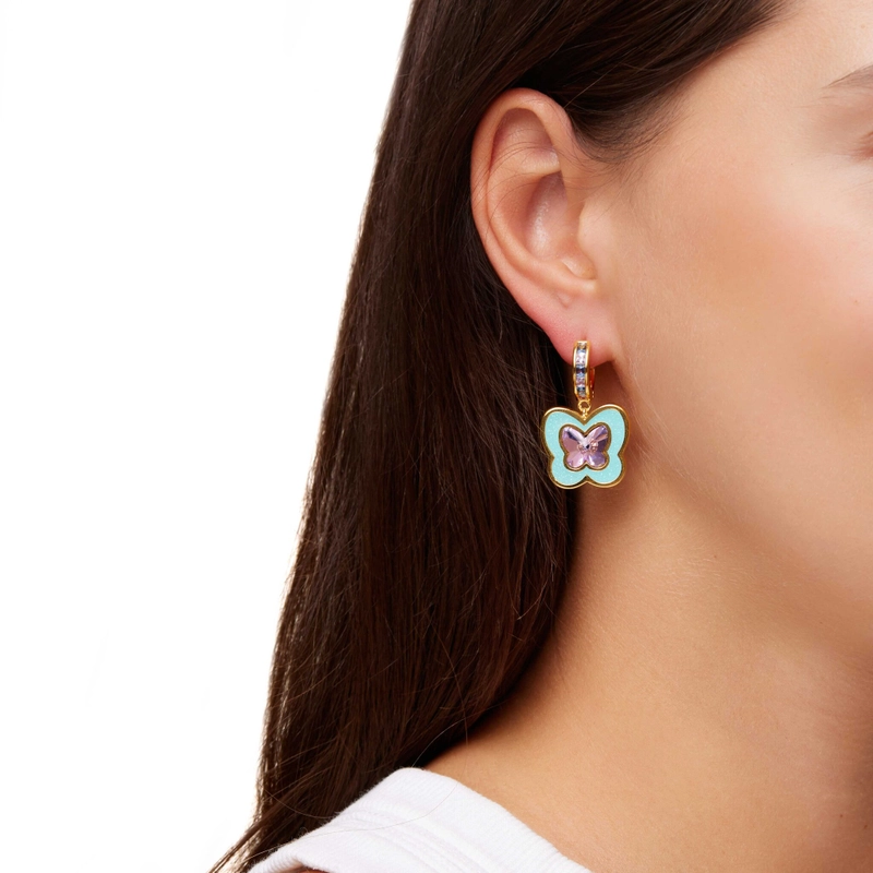 Серьги Цветение