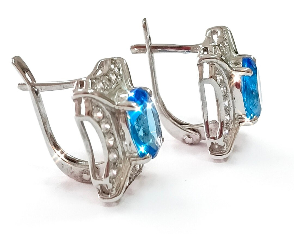 Серьги Эстерелла из серебра 925 пробы