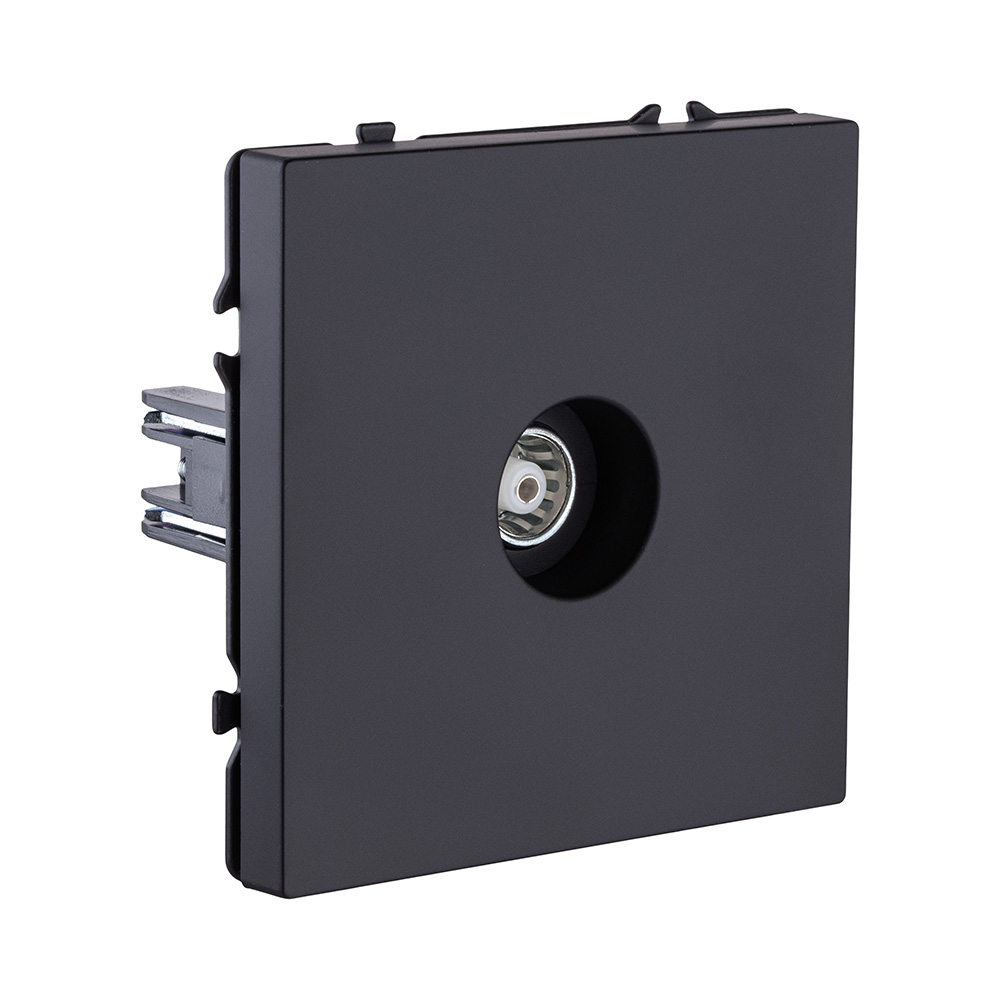 Розетка спутниковая SAT, черный матовый Kollinger Eclipse EC-021BK